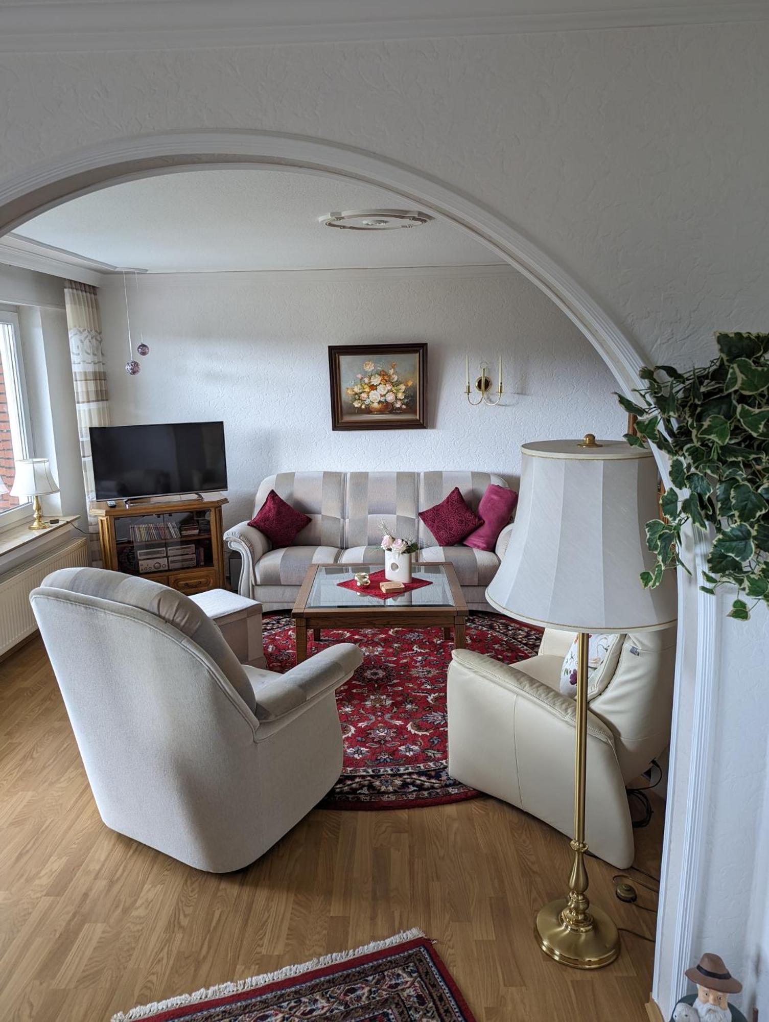 Ferienwohnung Leni Erstes Og Inkl Balkon Gartenblick Kostenfreier Parkplatz Stadtnah Aber Ruhig Gelegen Meppen Exterior photo