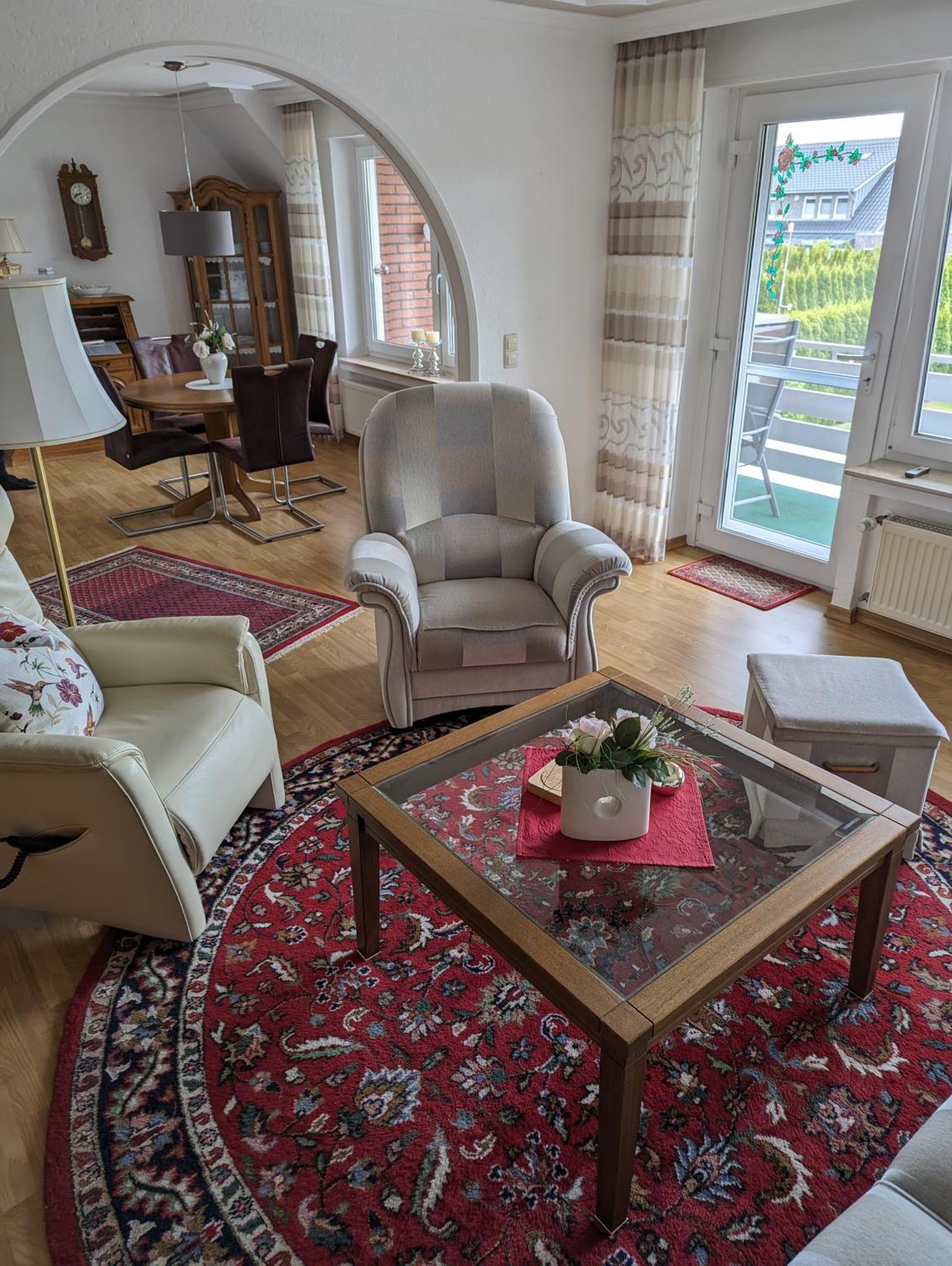 Ferienwohnung Leni Erstes Og Inkl Balkon Gartenblick Kostenfreier Parkplatz Stadtnah Aber Ruhig Gelegen Meppen Exterior photo
